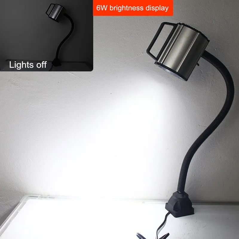 CNC 12W LED Lamp Flexible Work Light Lathe Milling Machine Grinder Bench 24V 