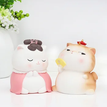 

Personalized Piggy Bank Anime Cat Dog for Kids Money Boxes for Children Salvadanaio Money Box Cartoon Animal for Kids II50CQG