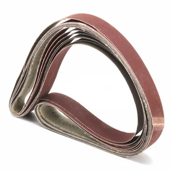 

6pcs 1 X 42inch Sanding Abrasive Belts 80/150/240/320/400/600 Grit For Sander High Removal Rate