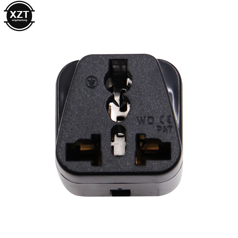2 in 1 IEC 320 C14 Male to C13 Female Power Adapter PDU/UPS C13 Universal Female AU/US/UK/EU special conversion plug