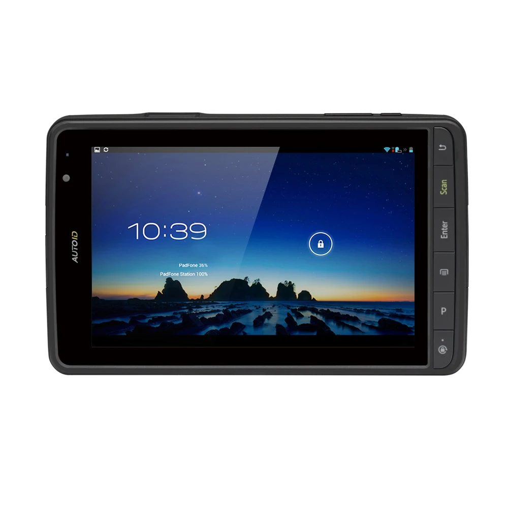 Seuic Autoid Pad 7 Pollici Android 9.0 Scanner Di Codici A Barre Tablet Pc Computer Portatile Industriale 3Gb 32Gb Pc Con X3 1D 2D Qr Scanner