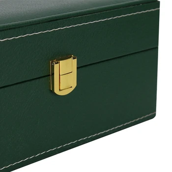 

Square Jewelry Watch Case Display Gift Box with Pillow Cushion New 67JB