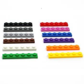 

20pcs/50pcs Diy Toy 1x6 Plate Building Blocks Assembles Particles1x6 Bricks Parts Educational Creative Gift Children Toys