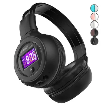 ZEALOT B570 Hi Fi стереогарнитура Bluetooth беспроводная гарнитура складная Поддержка карт