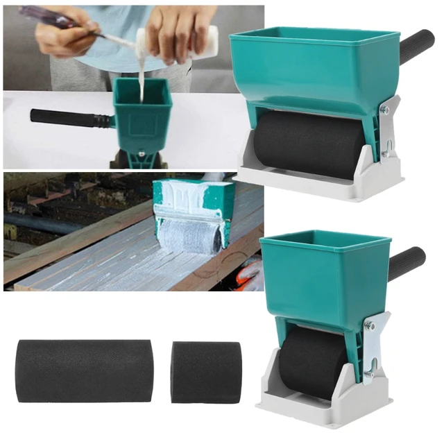 Hands Glue Applicator 3/6Inch Sponge Roller Quick Coating Gluing Tool  Wallpaper Gluing Machine For Woodworking Paiting Tool - AliExpress