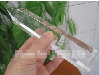 

---324+++TOP!!PRETTY SMELT QUARTZ CRYSTAL CLEAR POINT HEALING