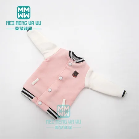 XB--005--C 1 шт. Blyth кукольная одежда модная розовая куртка, жилет, джинсы с дырками для Blyth, Azone 1/6 аксессуары для кукол - Цвет: XB--005--C