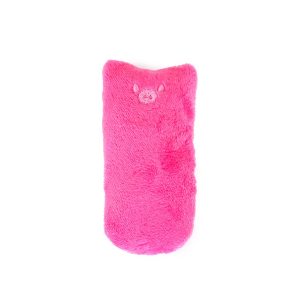 rose Зубная шлифовальная кошачья мята, игрушки, смешной интерактивный плюшевый Кот, игрушка для питомца, котенок, Жевательная вокальная игрушка, когти, большой палец, укус, кошка, мята, для кошек, хит - Цвет: rose