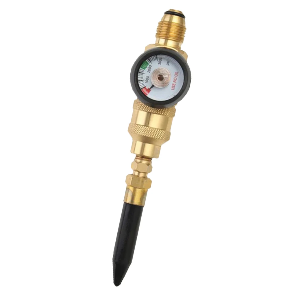 

Latex Balloon Gas Inflator Air Regulators Gauge W/High Quality Brass