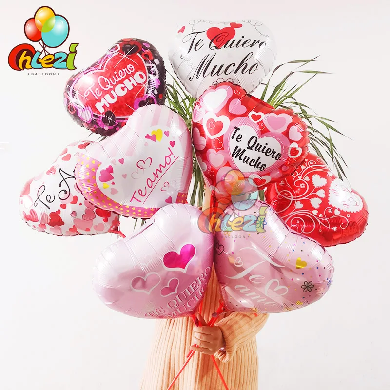 

Воздушные шары из фольги Te mo, 8 шт., 18 дюймов