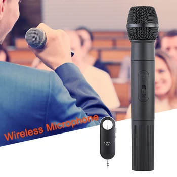 

Microphone Handheld Mic with K380L Wireless Receiver for Karaoke Speech Speaker Musical Learning Instrument Parts