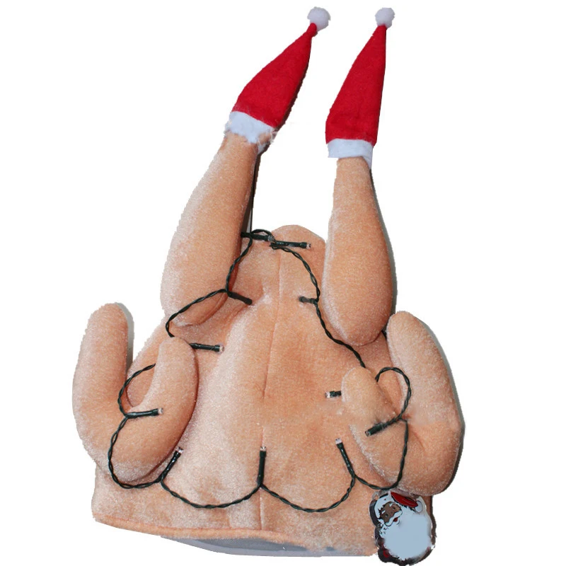 

Hat Children's Toy LED Hat Soft Hat Leg Turkey Festival Party Ornament