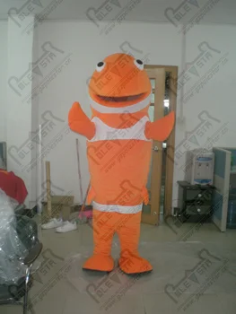 

quality gold fish mascot costumes professional orange fish costumes design OEM party costumes