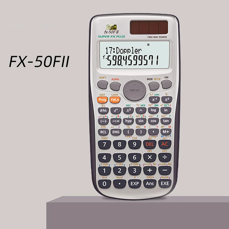 New Fx 50fii Engineering Surveying And Mapping Calculator Function Programming Computer Office Electronics Calculators Aliexpress