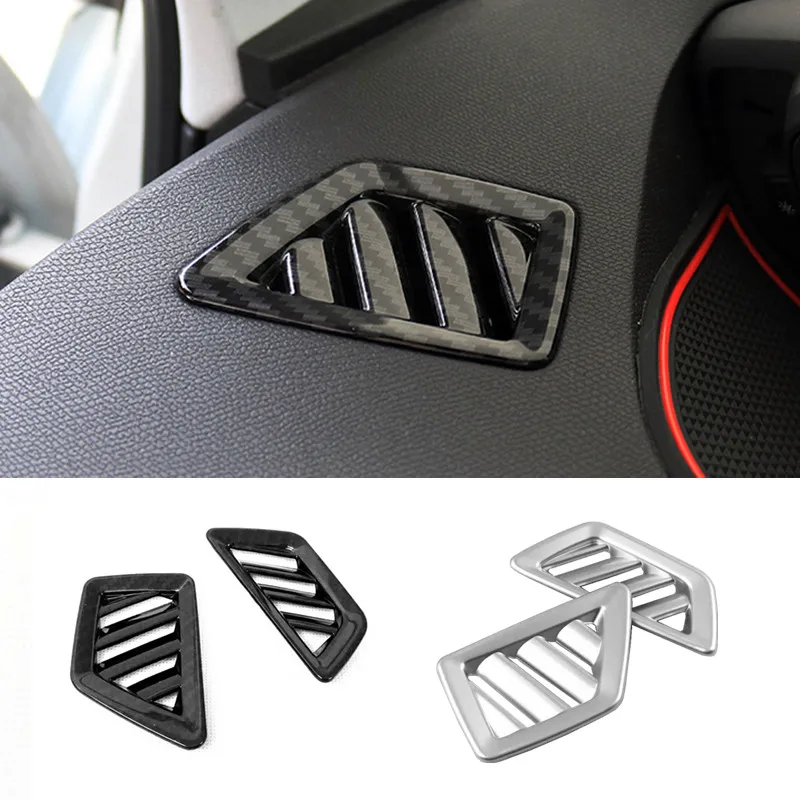Per Peugeot 3008 Gt 5008 2017-2021 Accessori Anteriore Auto Piccola Presa D'Aria Decorazione Trim Cover Car Styling Abs Carbonio/Opaco