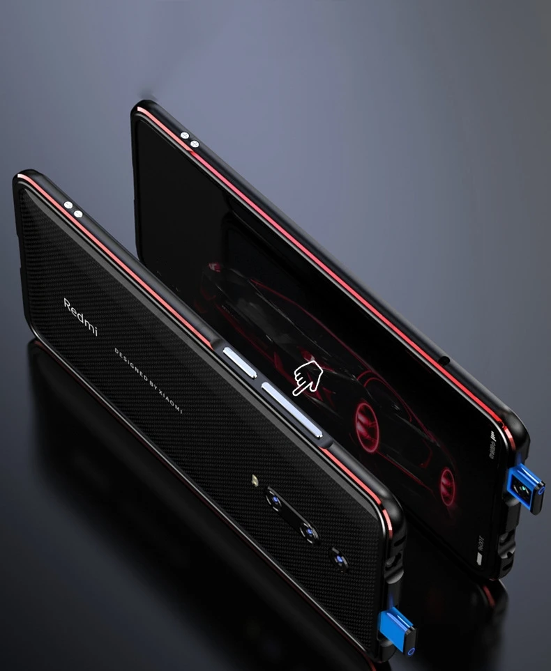 Для Xiao mi Red mi K20 K20Pro тонкий алюминиевый бампер чехол для Xiaomi mi 9T Pro Роскошный Металлический противоударный бампер с винтовым инструментом