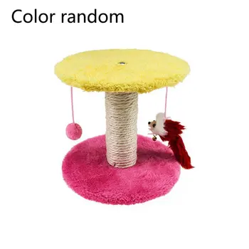 

Cat Toy Cat Climbing Frame Cat Scratching Post Tree Scratcher Pole Furniture Gym House Cat Jumping Platform Random Color