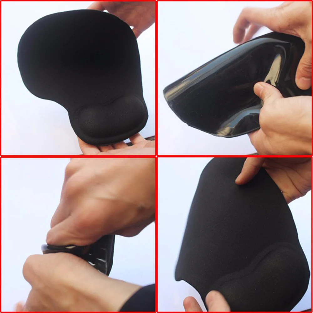 wireless bluetooth mute mouse with mouse pad