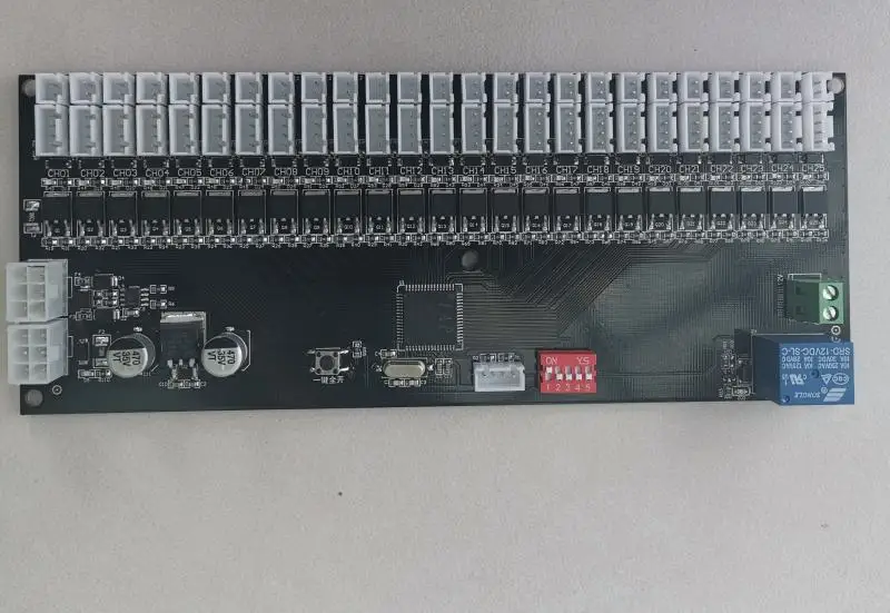 25-way Road Lock Control Board / Express Cabinet Motherboard / Locker Motherboard / Unlock Light