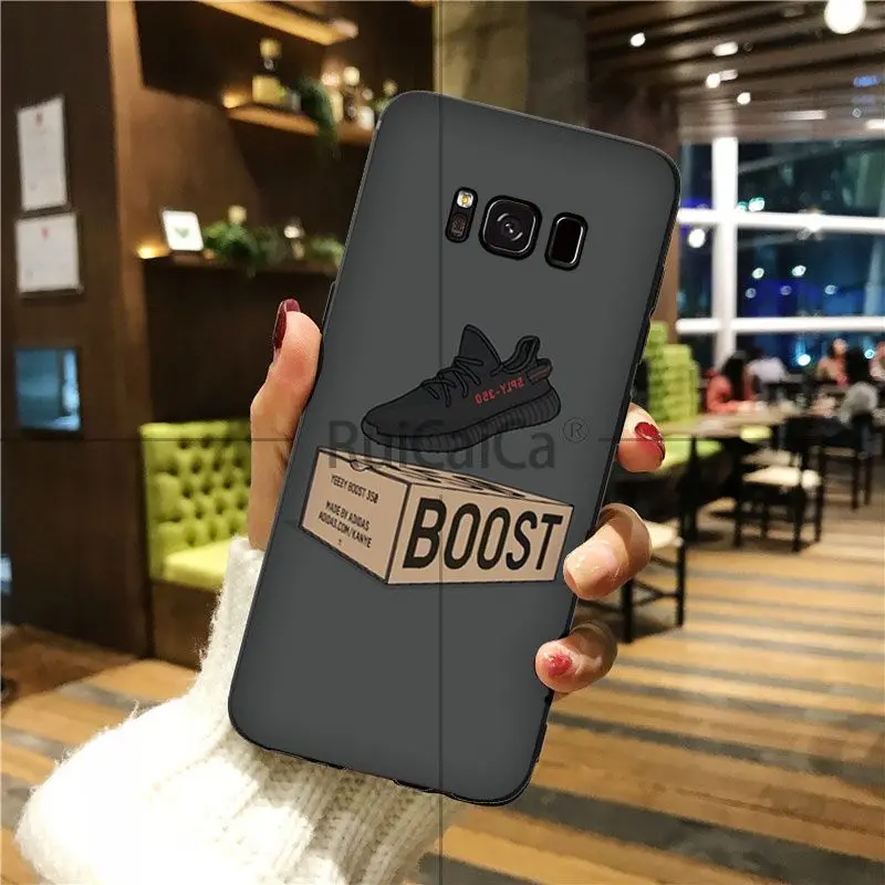 Ruicaica роскошные кроссовки Kanye Omari West BOOST 350 V2 Сверхтонкий чехол для телефона чехол для Galaxy S5 s6 edge s7 edge s8 plus s9 plus