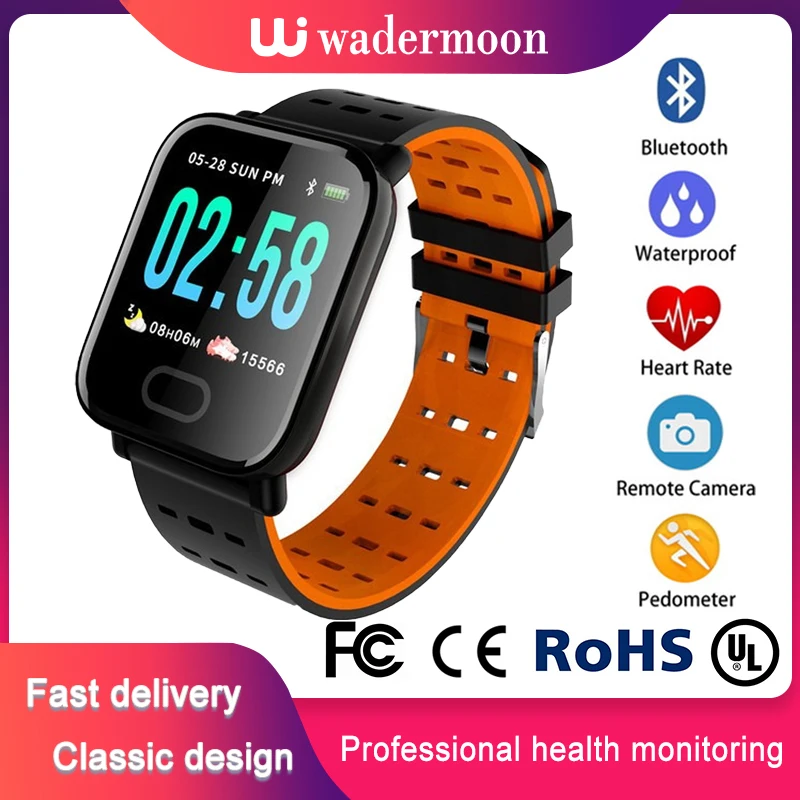 

Smart Sports Watch Bracelet Oxygen Fitness Wristband ECG PPG SPO2 Sleep Monitor Smartband Electronic Pedometer Bluetooth Watch