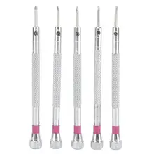 5 шт. 1,6 мм прецизионный набор для часов отвёртка из нержавеющей стали крестовые отвертки для очков часы инструмент для ремонта часов Набор