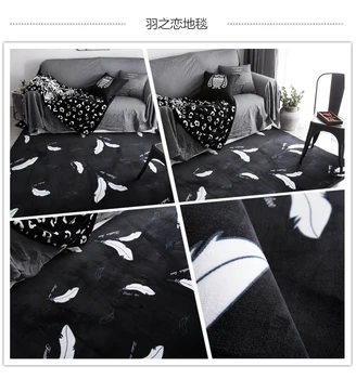 

Geometric Style Flannel Soft Rugs Large Area Antiskid Rug Nordic Style Carpet Parlor Galaxy Space Carpets For Living Room Decor