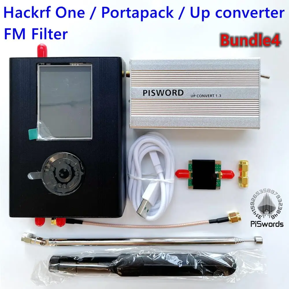 Portapack с TCXO для прошивки Hackrf One Mayhem. 0.05ppm Tcxo и Upconverter FM фильтр|Демонстрационные