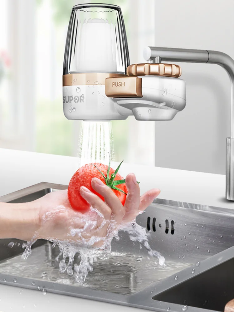 zq Water Purifier Household Faucet Filter Dual-Mode Kitchen Small Tap Water Purifier Indirect Drinking