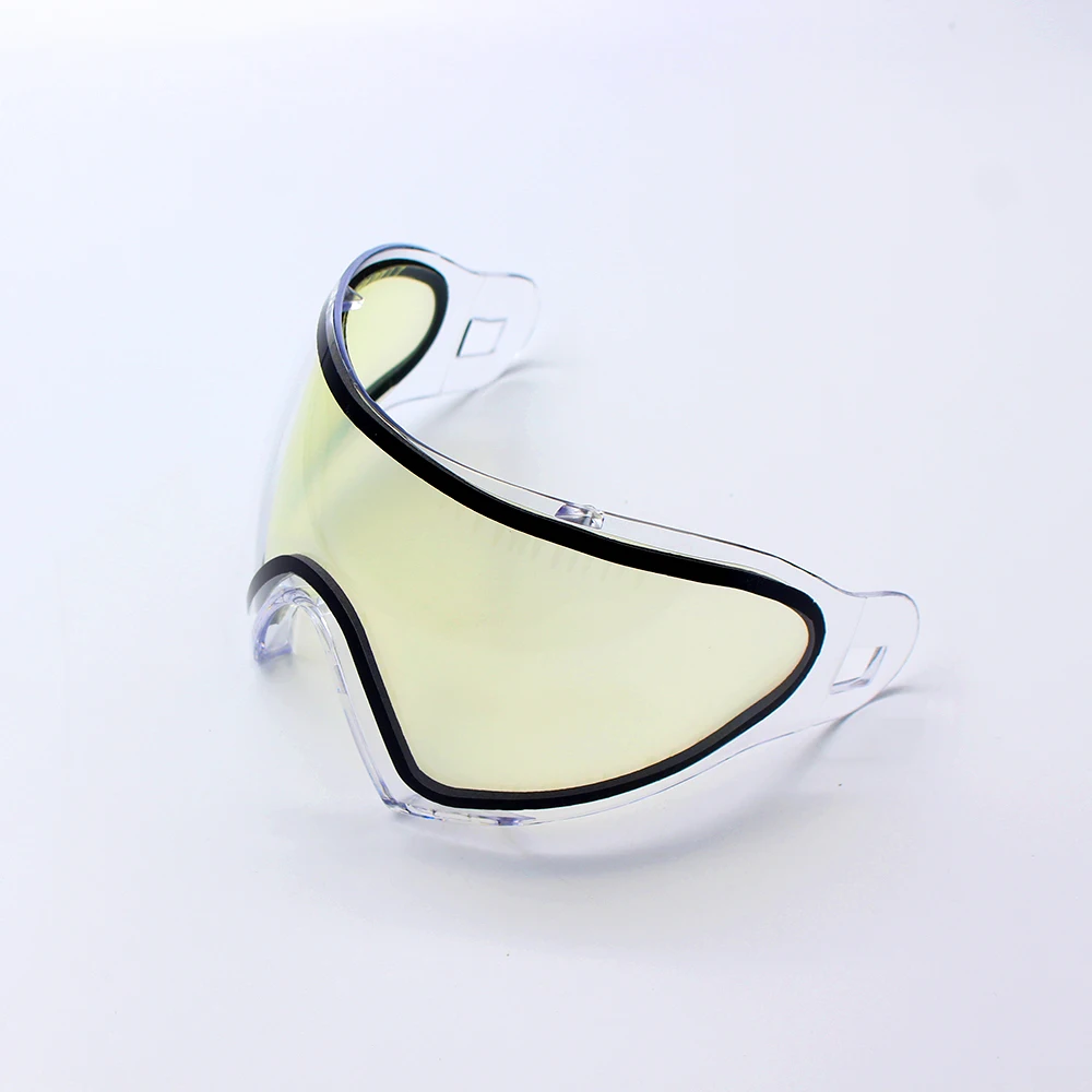 Multicolor Thermal Goggles for Paintball Mask with F1 Full Face PC Lenses Description Image.This Product Can Be Found With The Tag Names F1 mask paintball, Full face paintball, Paintball goggles lens, Paintball mask thermal lens, Paintball thermal mask e