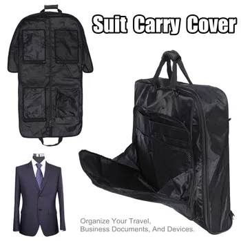 

Multifunction Dust-proof Waterproof Dress Clothes Cover Case Suit Dress Garment Storage Bag Travel Business Bag Suit Carry Cover