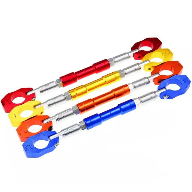 Универсальный черный 7/" 22 мм алюминиевый руль для мотоцикла поперечный руль усиленный регулируемый руль Прямая поставка