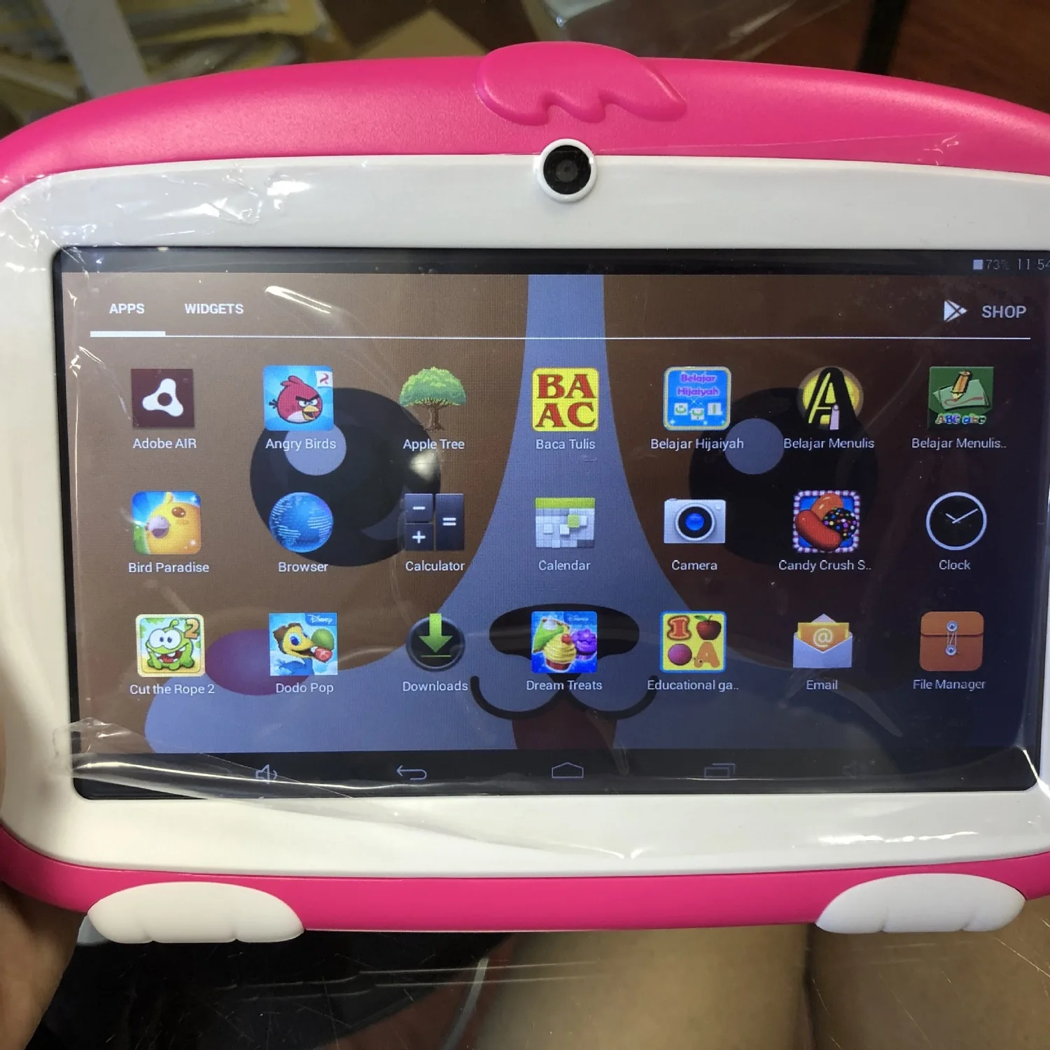 Tableta educativa para niños de 7