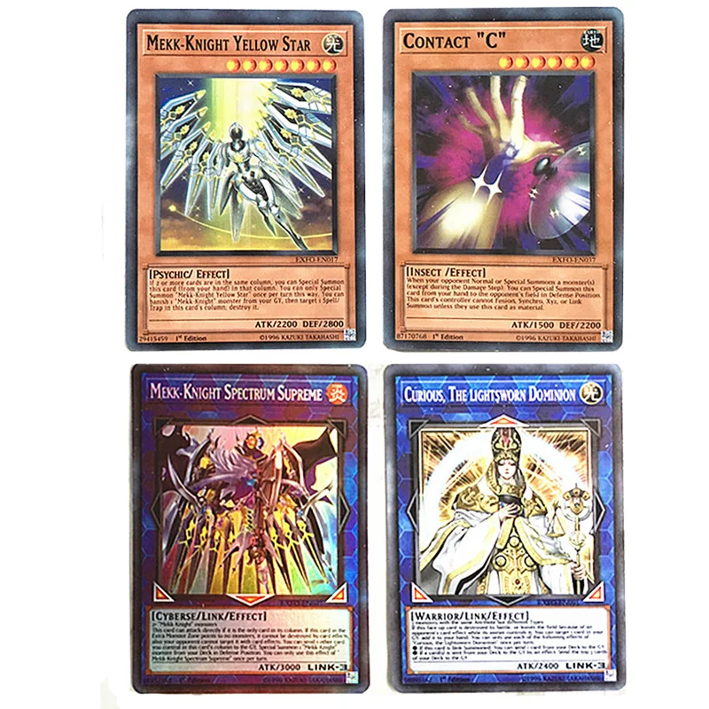 Takara Tomy 288 шт. Yu Gi Oh английские карты настольная игра детские игральные коллекция