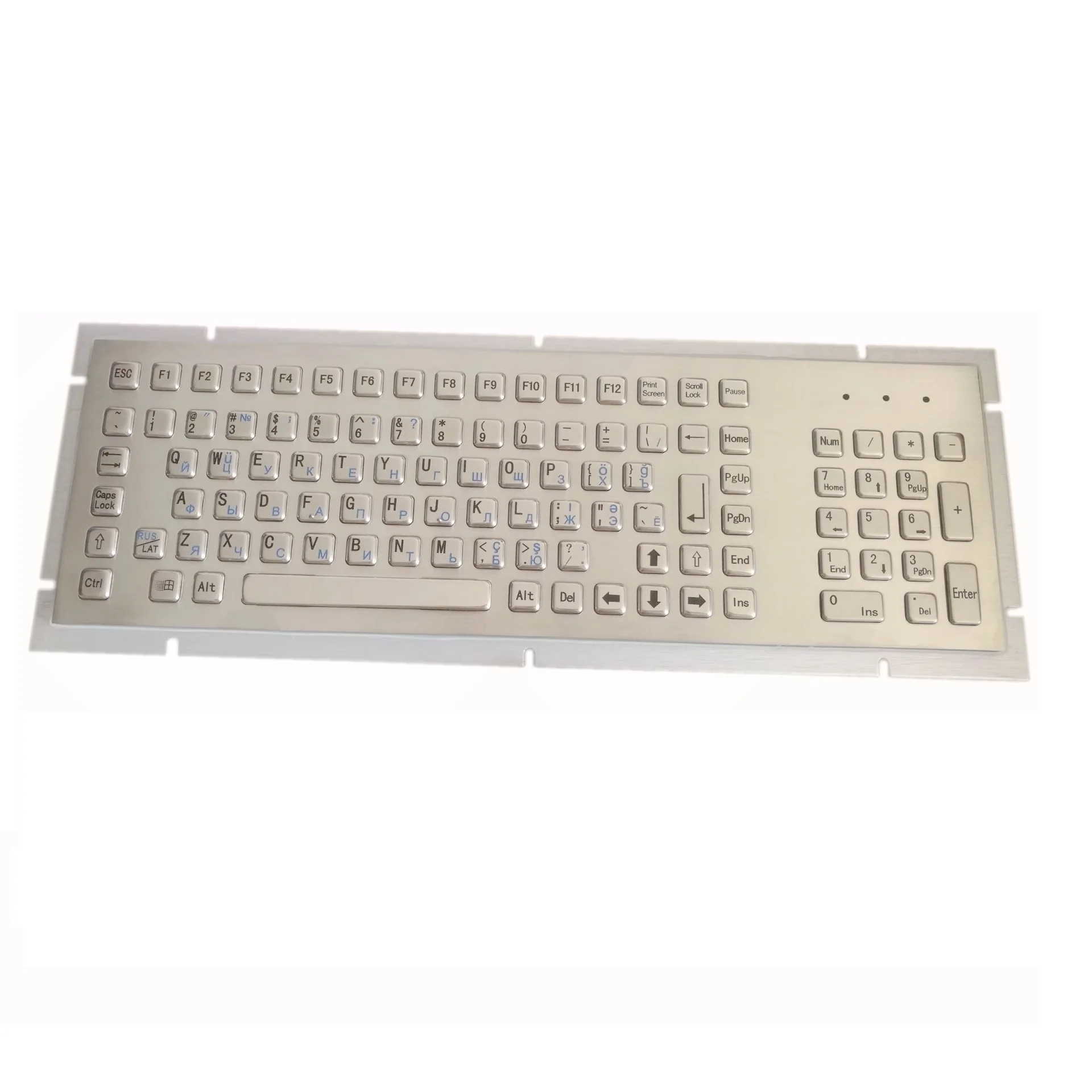 Металлическая клавиатура для ПК NEMA 4/4x или IP65 103 ключа промышленная/киоск