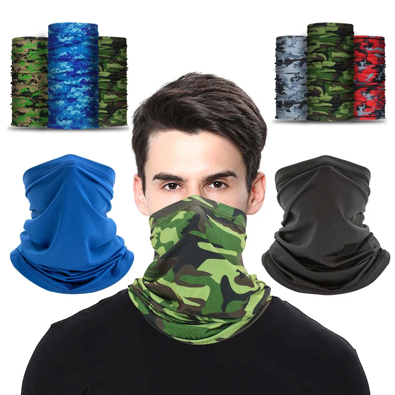 Magic Scarf Headwear Scarves-Bandana Face-Mask Cycling Fishing-Neck-Tube Motorcycle Hiking