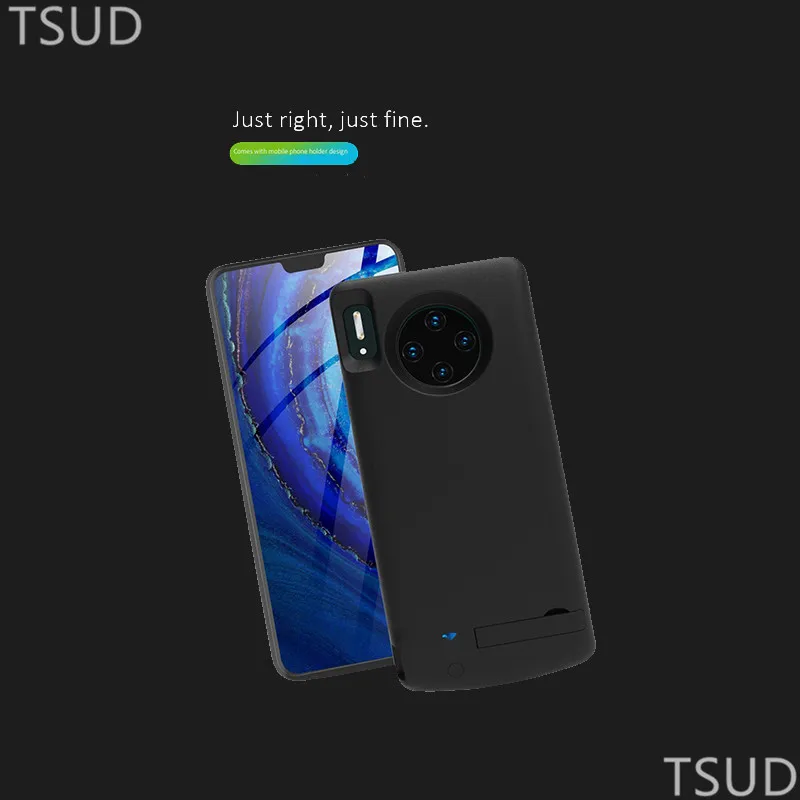 5000 мА/ч чехол с зарядным устройством для huawei mate 30 Pro, внешняя Портативная подставка, беспроводной зарядный чехол для huawei mate 30