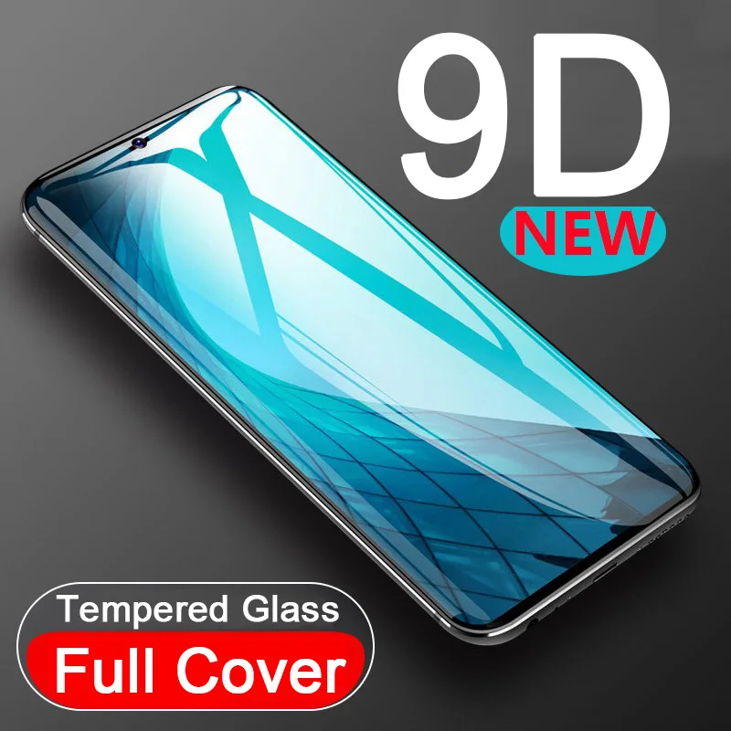 9D чехол из закаленного стекла для OPPO Realme XT X2 X50 6 5 3 2 Pro Q X C2 U1 6i полное покрытие