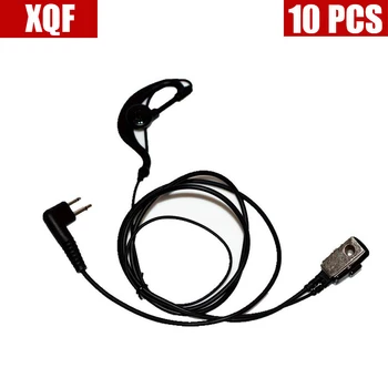 

XQF 10PCS Radio Ear Piece / Headset For MOTOROLA 2-Way Radio GP68 GP88 cls1110 cls1410 etc.