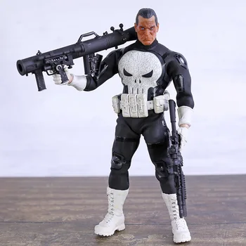 

Mezco The Punisher One:12 Collectible Action Figure PVC Movable Model Toy