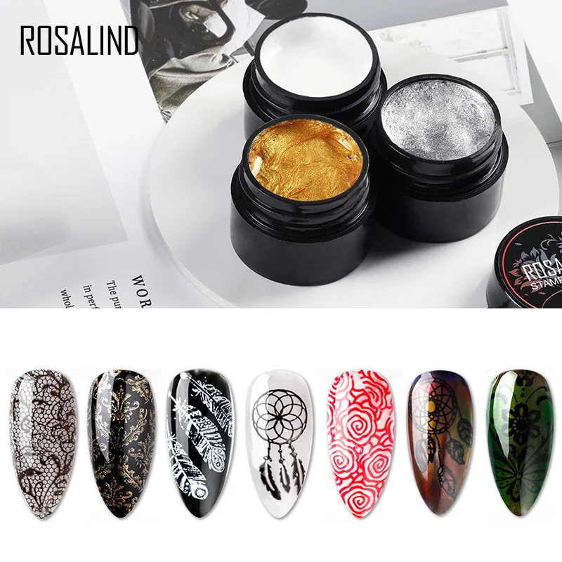 Rosalind Gel Nail Polish Nail Art Stamping Gel Print For Manicure Nails