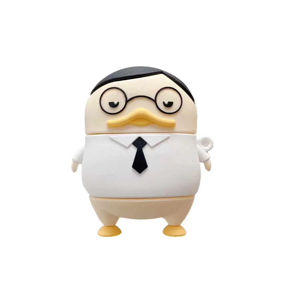 

Senhomtog Original Case For Airpods Case Duck Earphone Case Bluetooth Headphone Case for Airpods Case Air Pods 3 Headset Cover