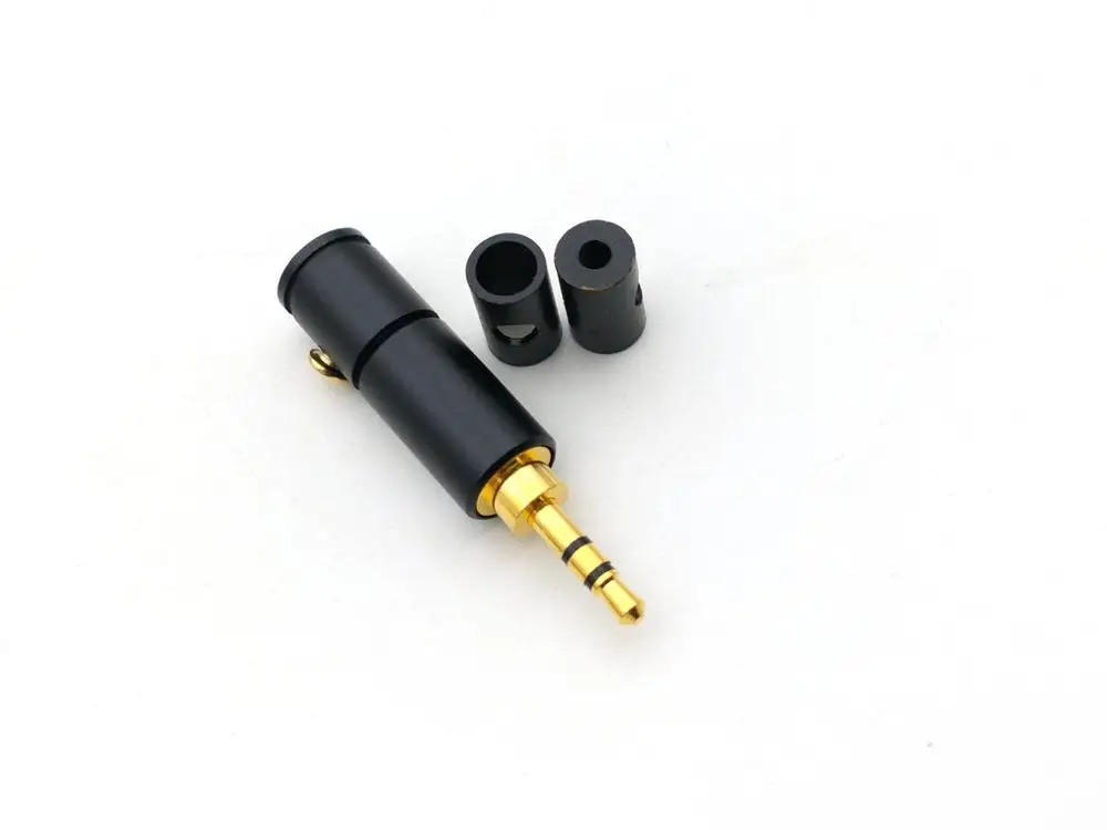 20PCS Gold plated 2 5mm Stereo 4Pole Repair headphone Plug Audio connector adapter