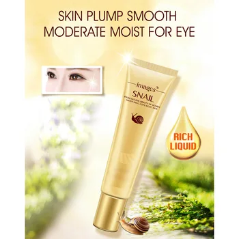 

High Quality Snail Eyes Essence Faced Ageless Anti Aging Remove Wrinkle Dark Circle Beauty Skin Care Eye Cream