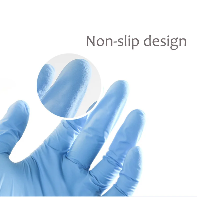 20/50/100pcs Nitrile Gloves High-elastic Powder-free Protective Disposable Rubber Latex Kitchen Accessories disposable gloves nitrile gloves