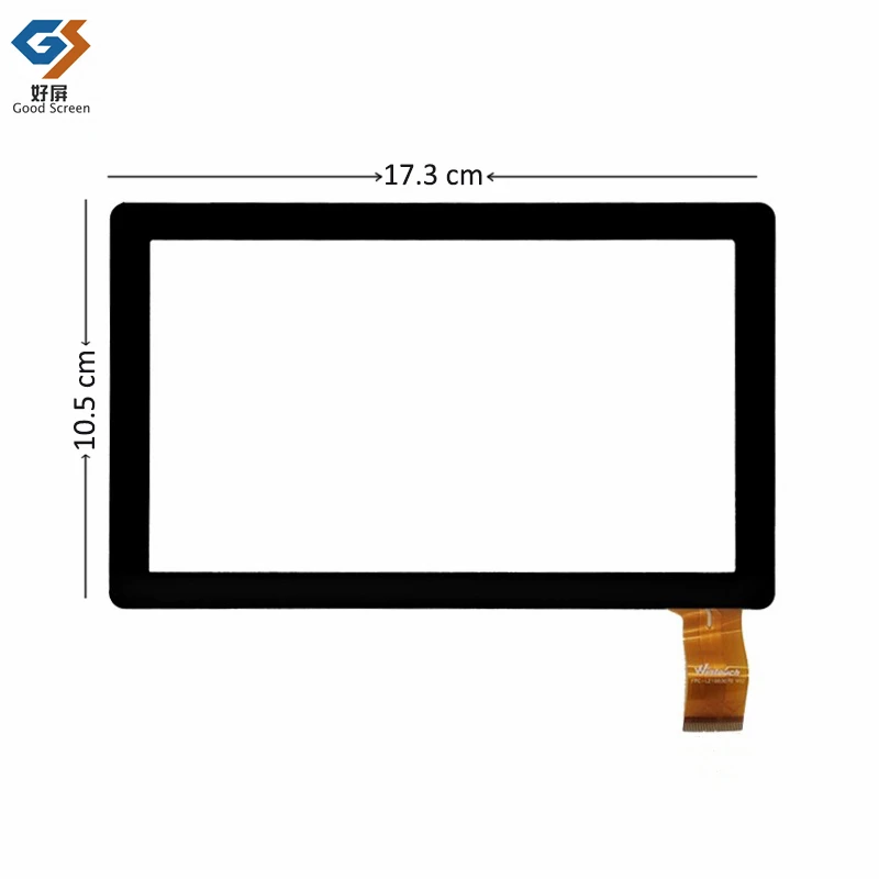 

7 Inch Black kids Tablet PC capacitive touch screen digitizer sensor glass panel For Haehne ‎YZY-Q8512-C-FEN