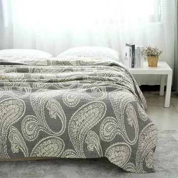 

Bamboo Cotton Baby Blanket Swaddle Home Bedspread Quilt Bathing Wraps Wearable Manta 150x200cm