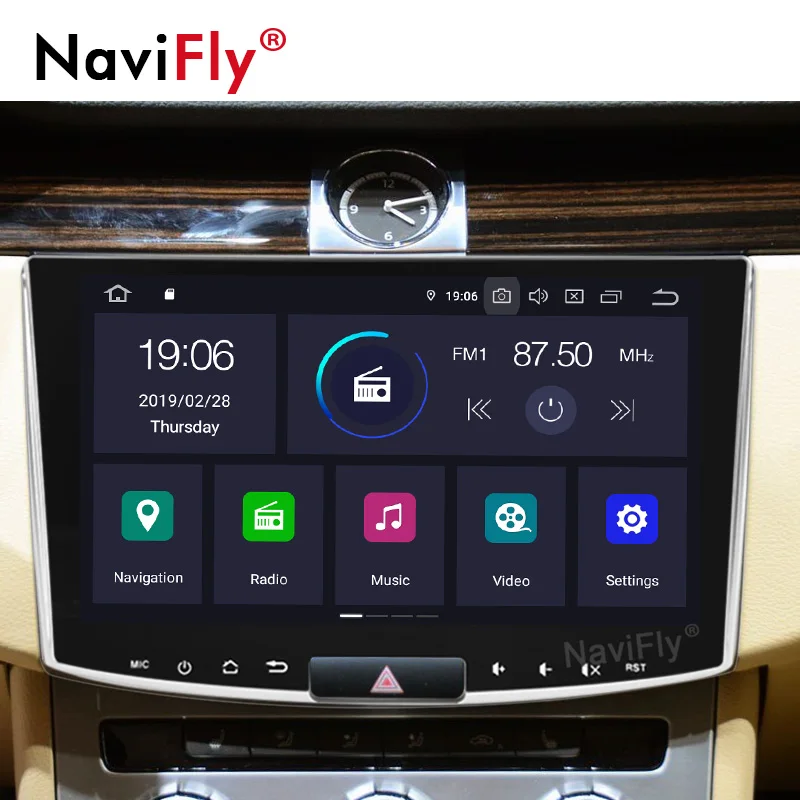 Cheap Android9.0 Octa Core 4G RAM 64G ROM Car GPS Radio player for Passat B6 B7 CC Magotan 2011-2015  Auto gps navigator 4