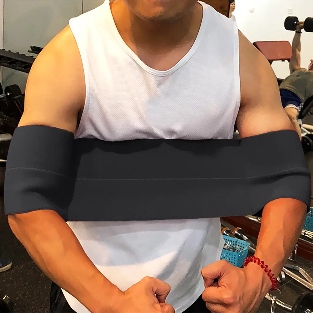 

Unisex Sport Gym Fitness Weightlifting Booster Sling Protection Elbow Stretch Protection Belt Elbow Sleeves Slingshot Support