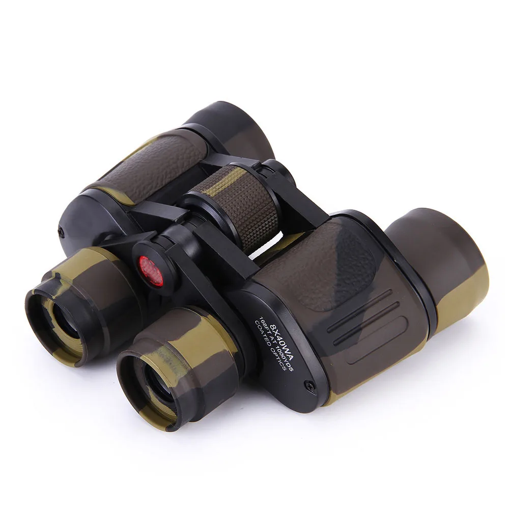 8x40 Wide Angle BAK7 Multi-layer Blue Coating Telescope HD Zoom Binoculars for Outdoor Women Watching Traveling Hunting Camping